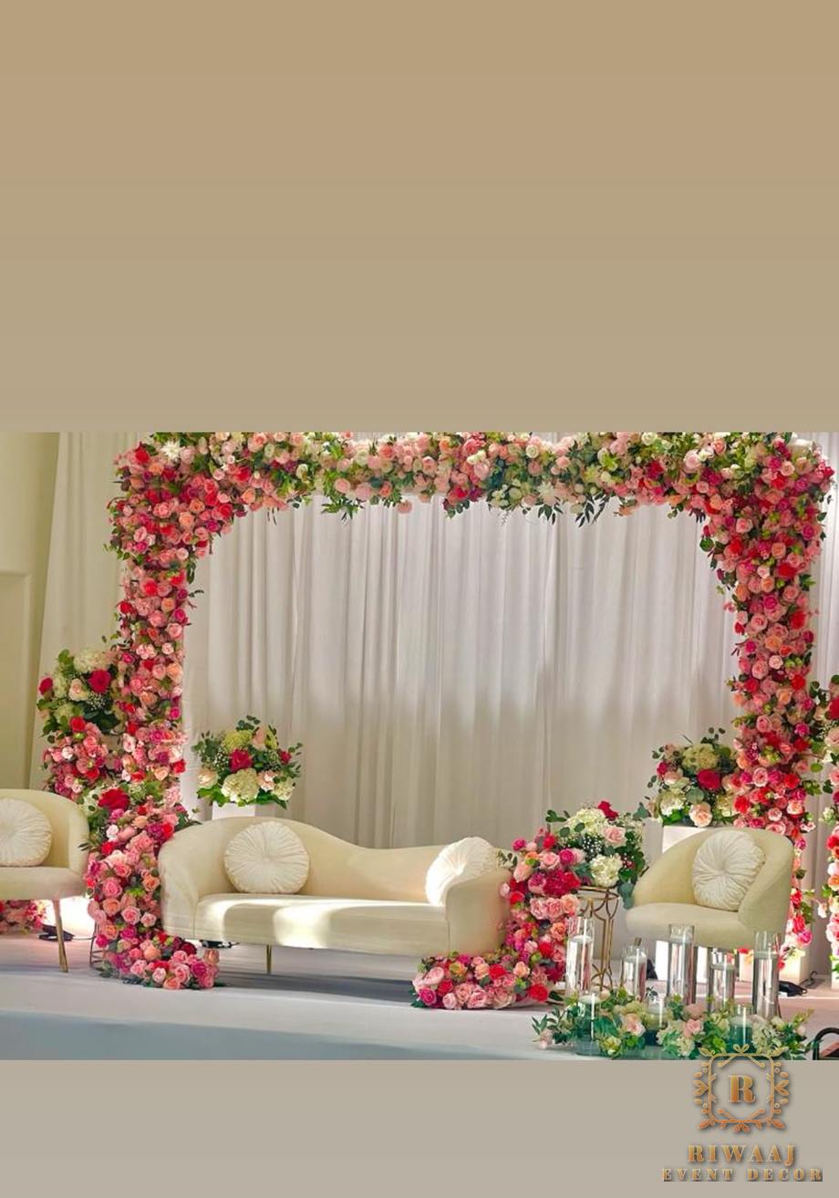 Rose arch stage