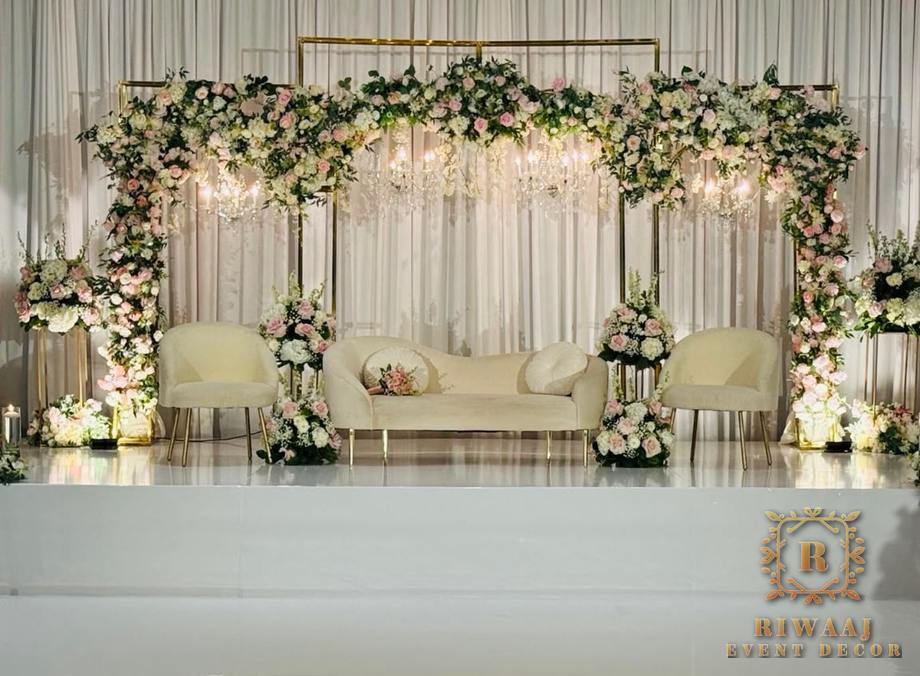 Blossom arch stage